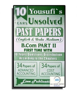Unsolved Paper – Yousufi’s – B.Com II