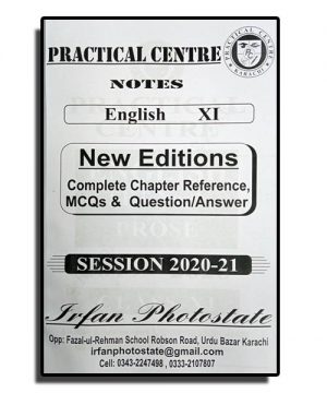 English – Notes Practical Centre – XI