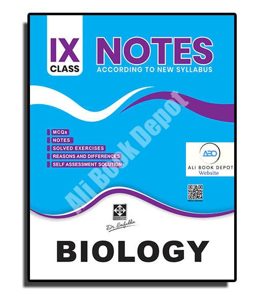 Biology – Saifuddin – IX Science