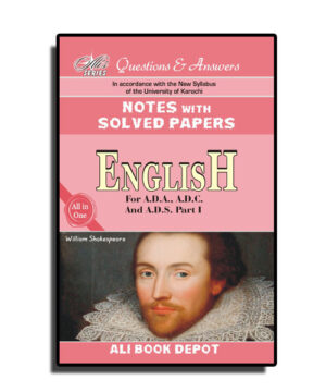 Solved & Notes of English – Associate Degree Classes