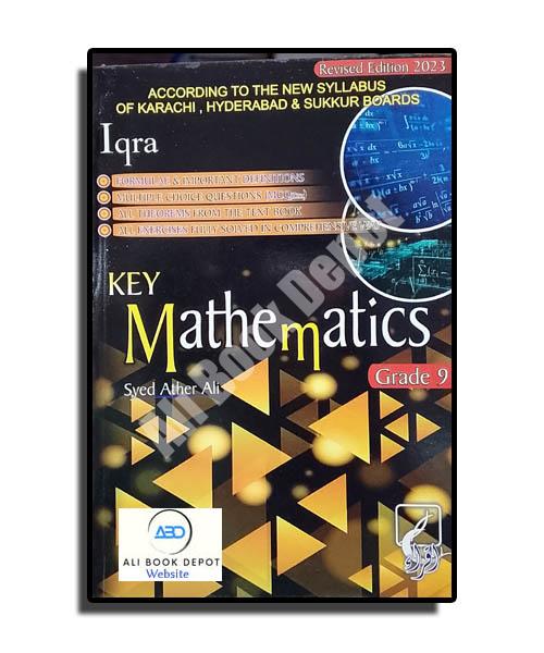 Syed Ali Math Mathematics 9 Iqra Publisher by Syed Ather Ali in English
